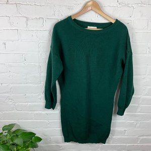 2 for $20 Long Sleeve Midi Dress/ Tunic Green Size Medium